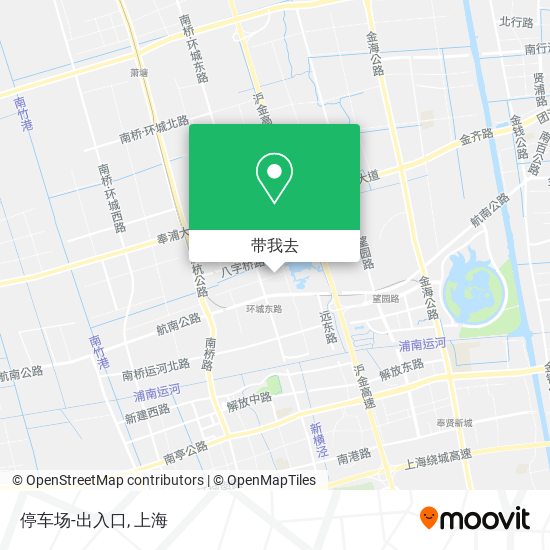 停车场-出入口地图