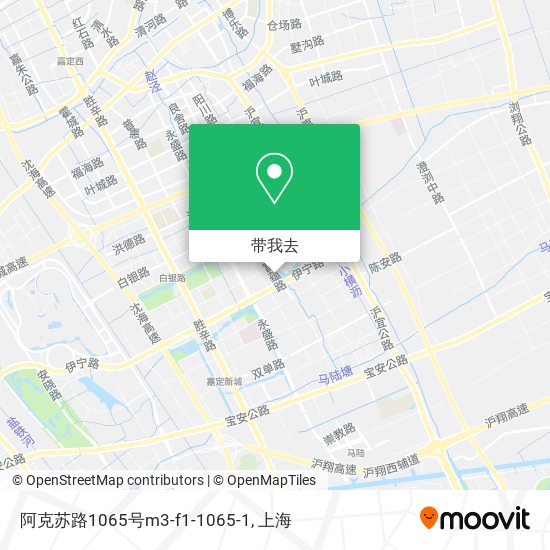阿克苏路1065号m3-f1-1065-1地图