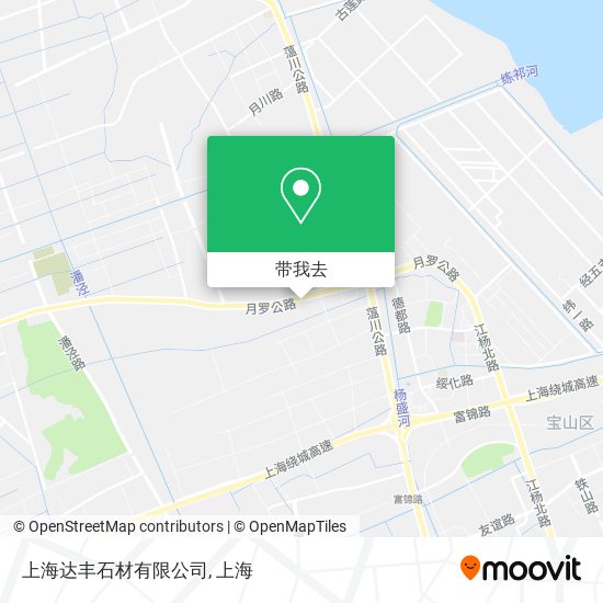 上海达丰石材有限公司地图