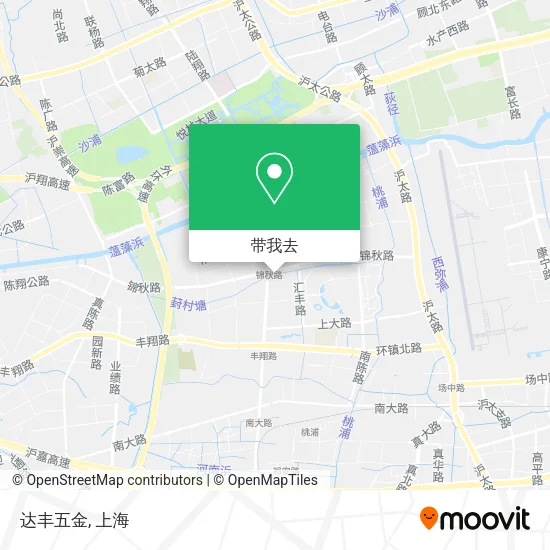 达丰五金地图