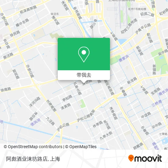 阿彪酒业涞坊路店地图