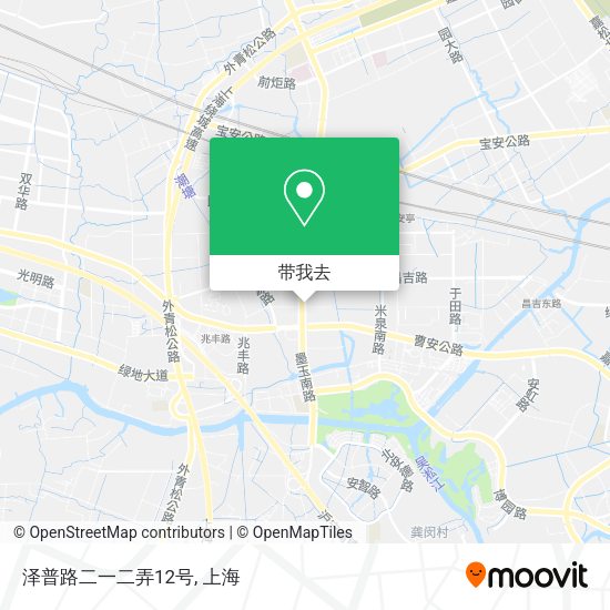 泽普路二一二弄12号地图