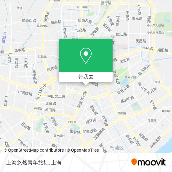 上海悠然青年旅社地图