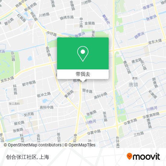 创合张江社区地图