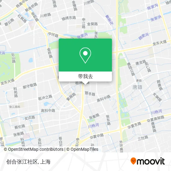 创合张江社区地图