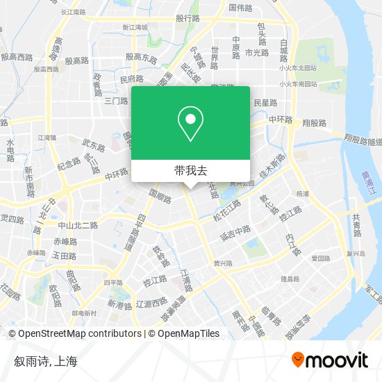 叙雨诗地图
