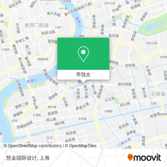 慧金国际设计地图