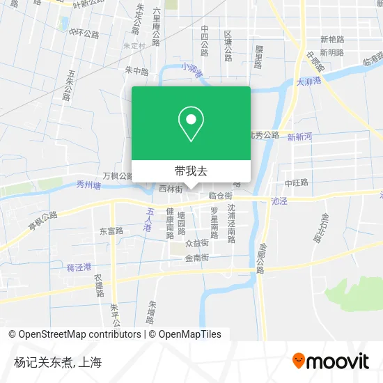 杨记关东煮地图