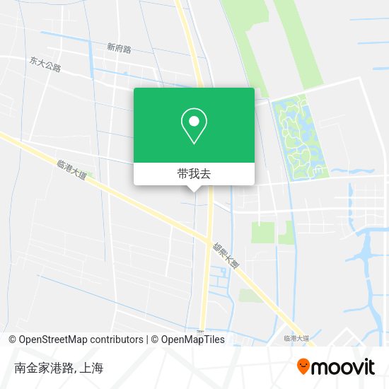 南金家港路地图