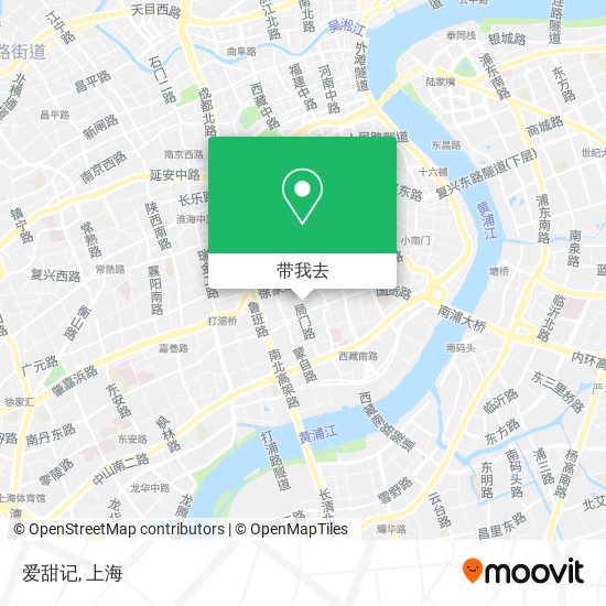 爱甜记地图