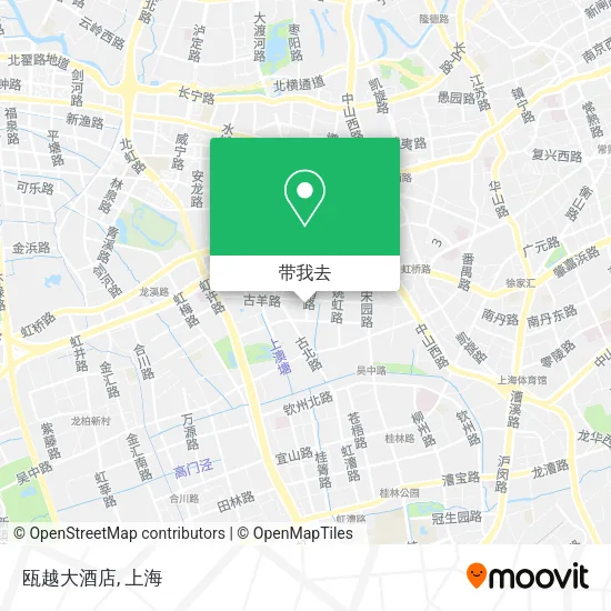 瓯越大酒店地图
