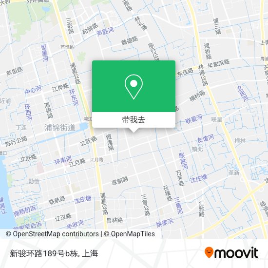 新骏环路189号b栋地图