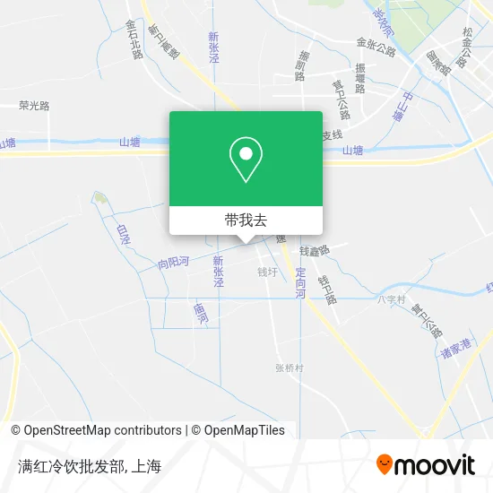 满红冷饮批发部地图