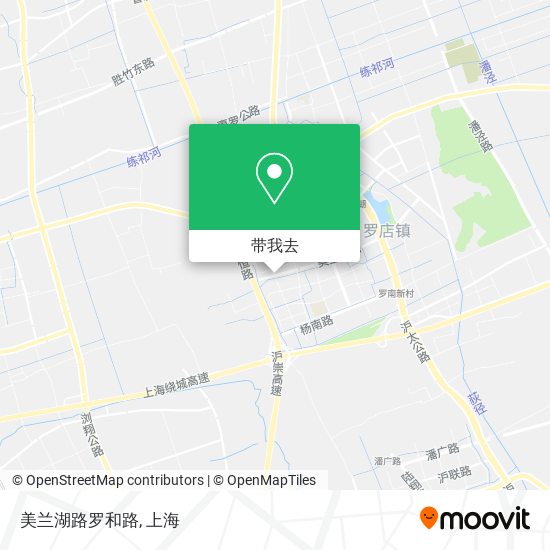 美兰湖路罗和路地图