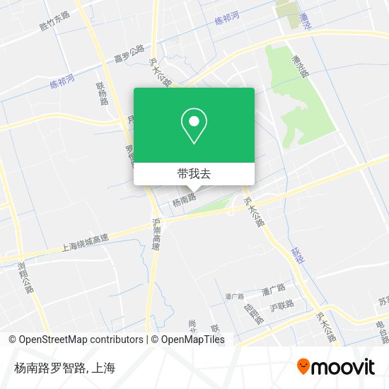 杨南路罗智路地图