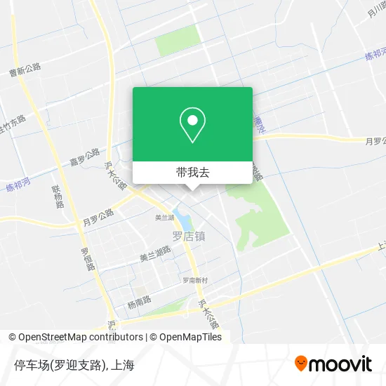 停车场(罗迎支路)地图
