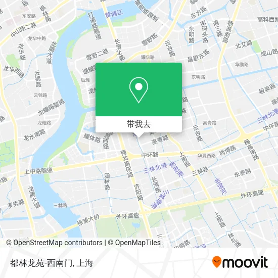 都林龙苑-西南门地图