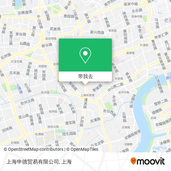 上海申德贸易有限公司地图