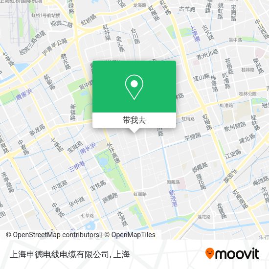 上海申德电线电缆有限公司地图