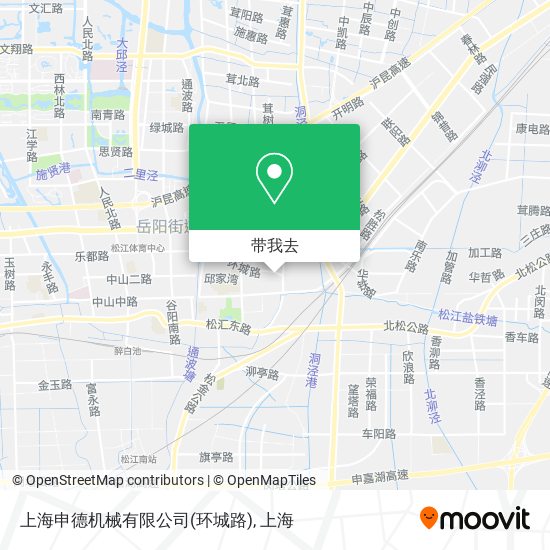 上海申德机械有限公司(环城路)地图