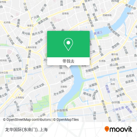 龙华国际(东南门)地图