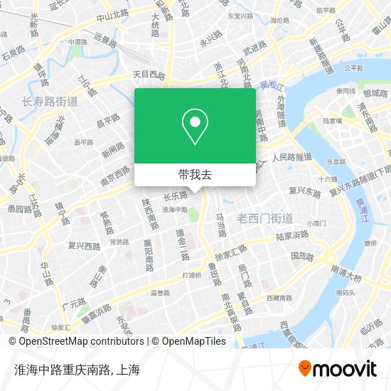 淮海中路重庆南路地图