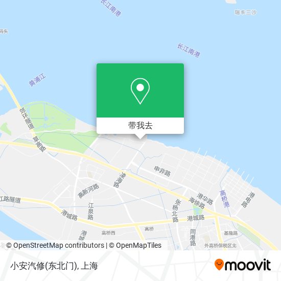 小安汽修(东北门)地图
