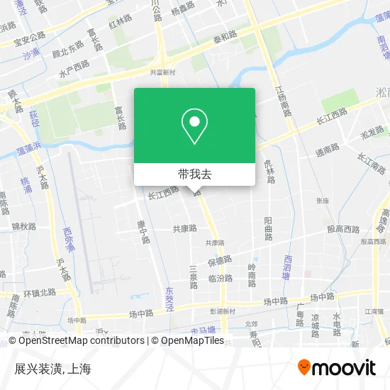 展兴装潢地图