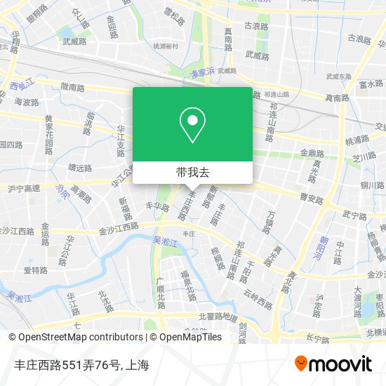 丰庄西路551弄76号地图