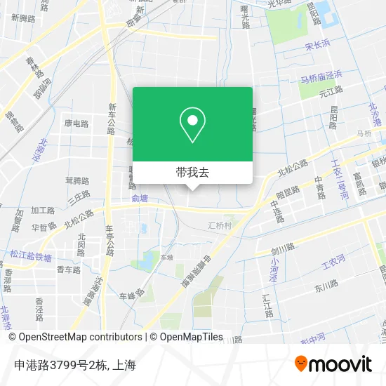 申港路3799号2栋地图