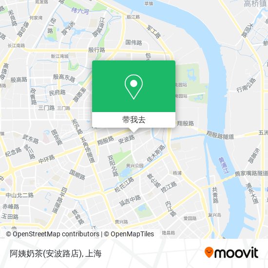 阿姨奶茶(安波路店)地图