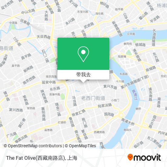 The Fat Olive(西藏南路店)地图