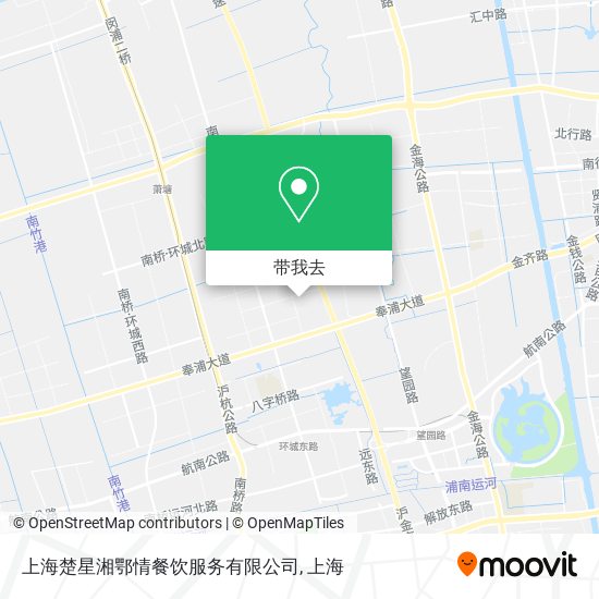 上海楚星湘鄂情餐饮服务有限公司地图