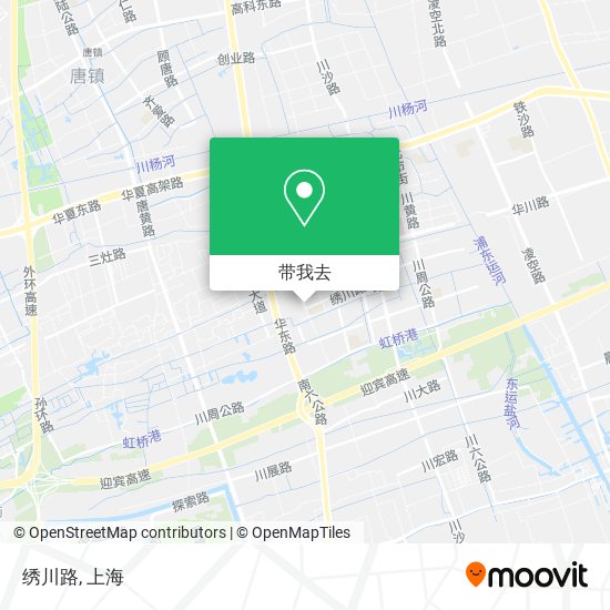 绣川路地图