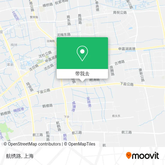 航绣路地图