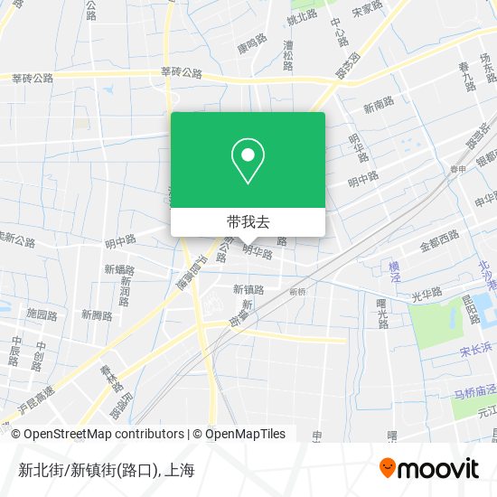 新北街/新镇街(路口)地图
