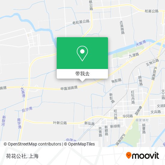 荷花公社地图