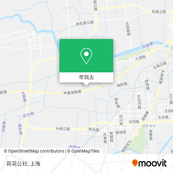 荷花公社地图