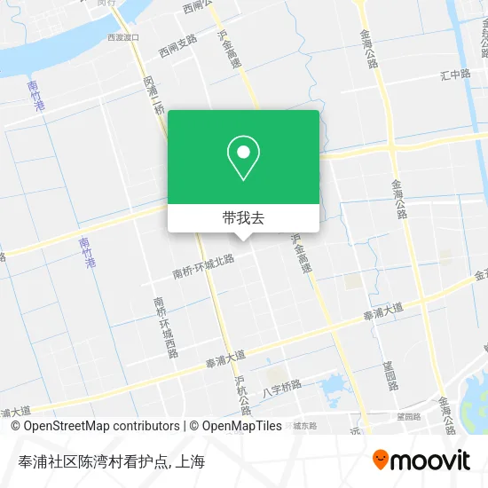 奉浦社区陈湾村看护点地图