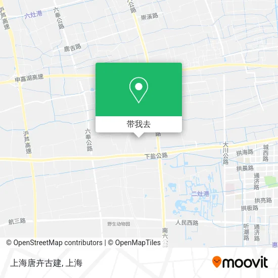 上海唐卉古建地图
