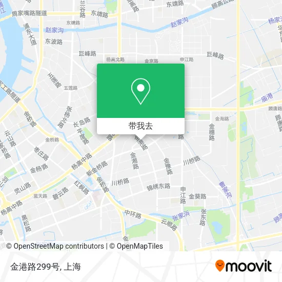 金港路299号地图