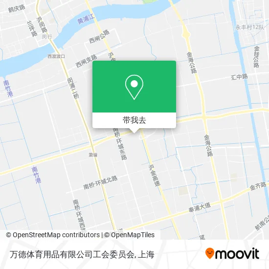 万德体育用品有限公司工会委员会地图