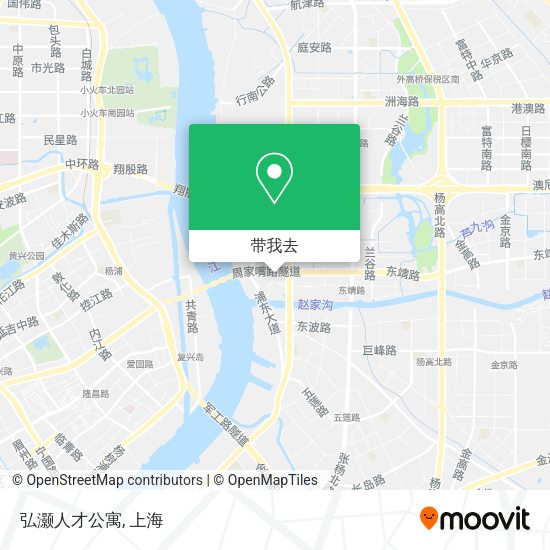弘灏人才公寓地图