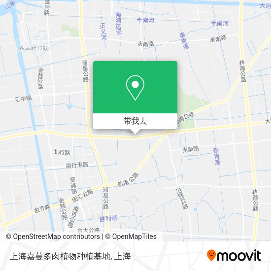 上海嘉蔓多肉植物种植基地地图