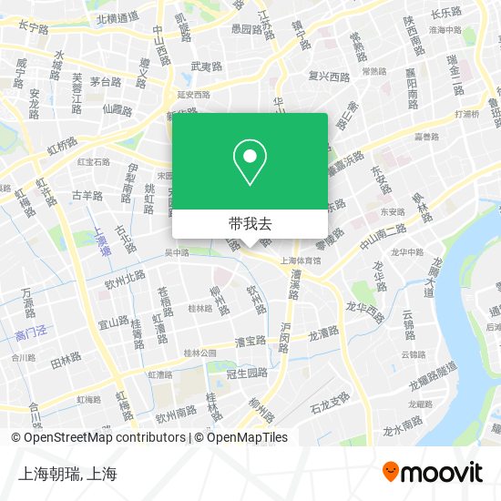 上海朝瑞地图