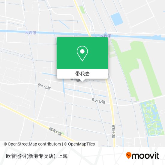 欧普照明(新港专卖店)地图