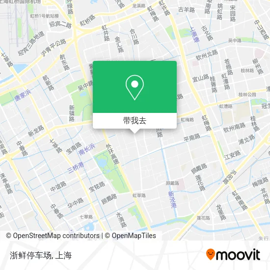 浙鲜停车场地图