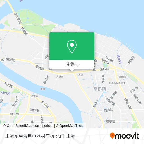上海东生供用电器材厂-东北门地图