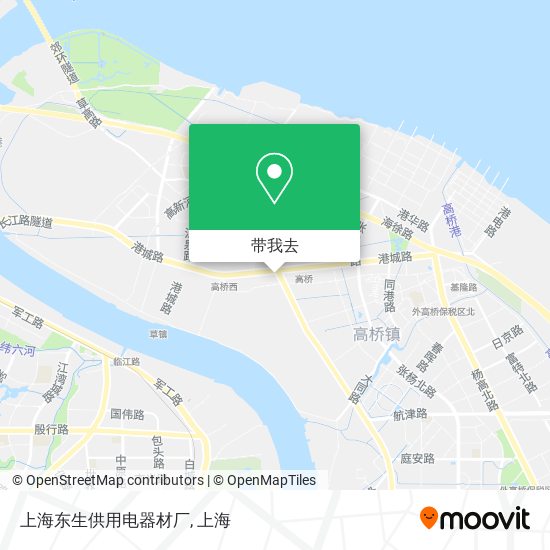 上海东生供用电器材厂地图
