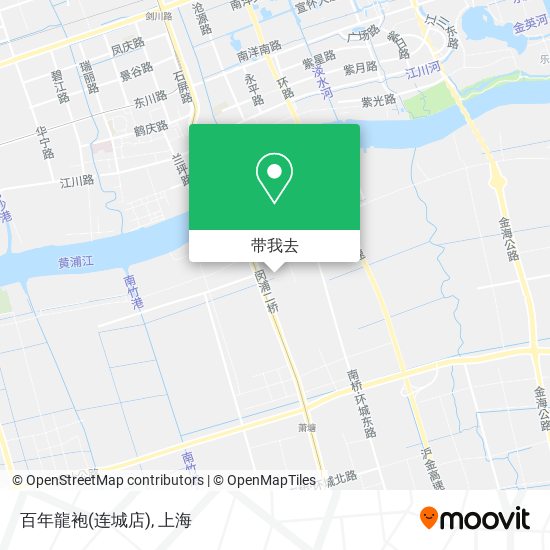 百年龍袍(连城店)地图
